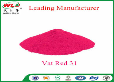 Tino rosso 31 F3B rosso del tino della tintura C I dell'indantrone ISO9001 rispettoso dell'ambiente