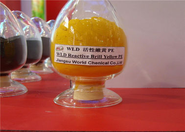 PE giallo reattivo 100% di Brill della tintura permanente del tessuto della purezza C ingiallisco 85 P tipi